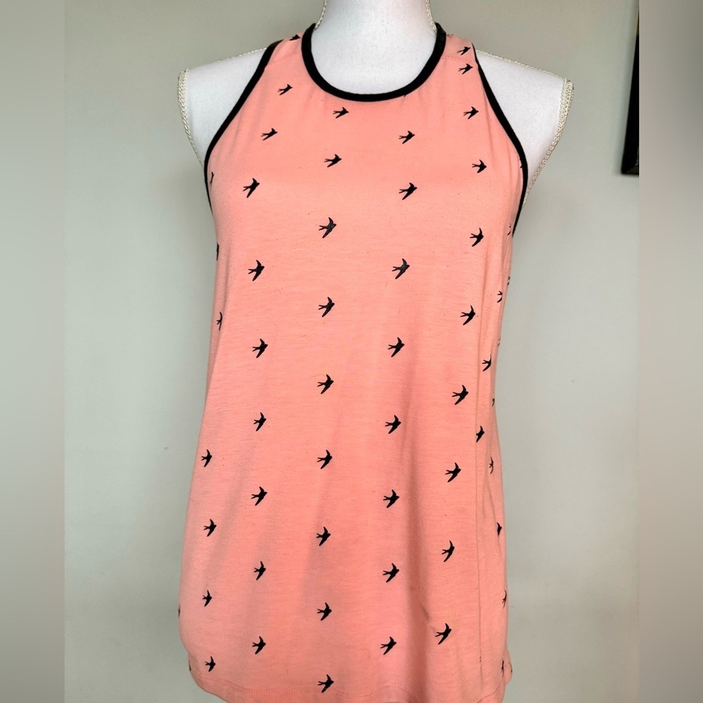 Oiselle Birds Everywhere Swing Tank | small |VGUC | Loose fitting | Discontinued